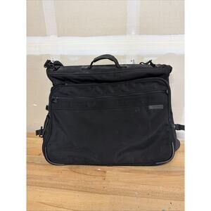 Briggs & Riley Bi‑Fold Carry‑On Suit Garment Bag Folding Travel Nylon – Used